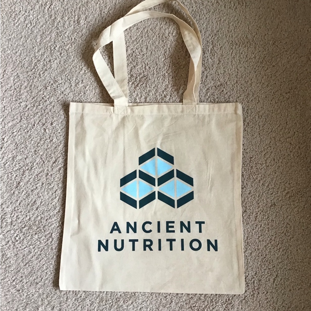 Ancient Nutrition canvas bag